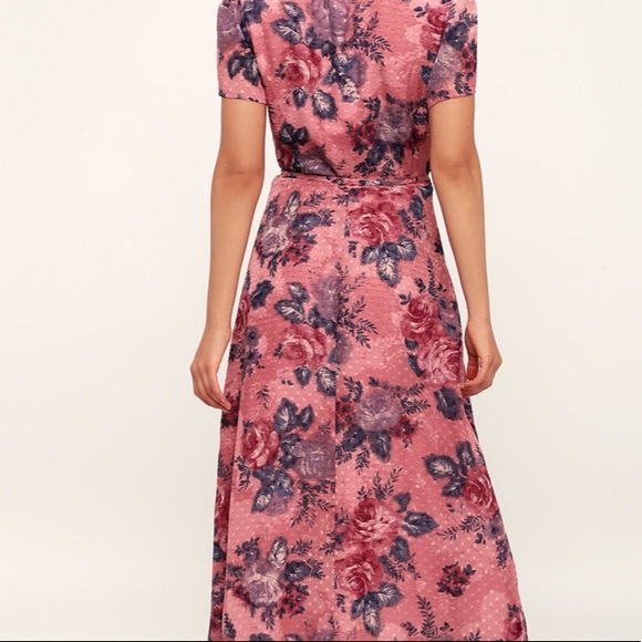 Lulu’s • Wayf Floral Midi Dress - Picture 3 of 7